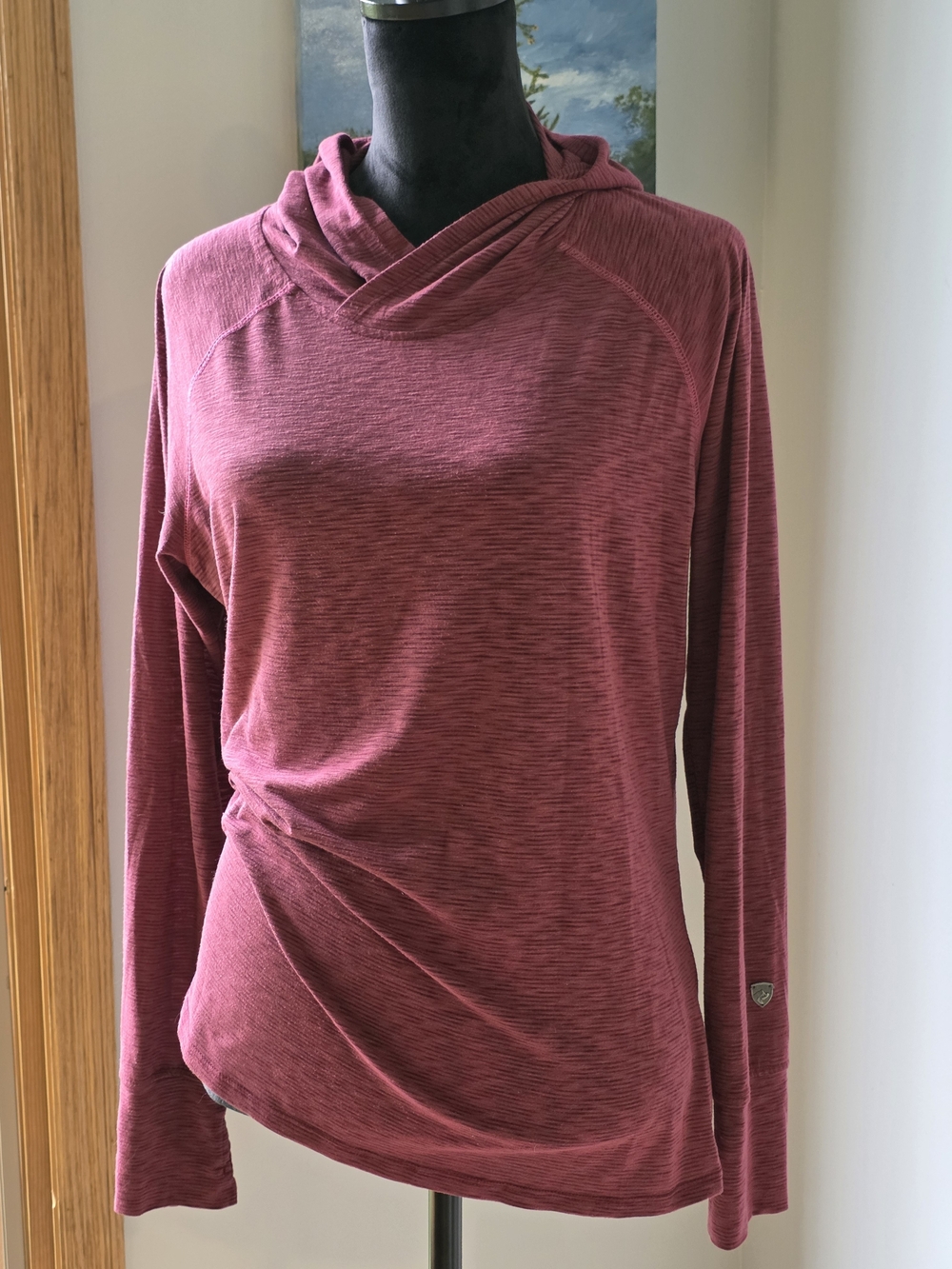 Kuhl Aspira Hoodie lightweight, high- performance, Women's Medium In Rose